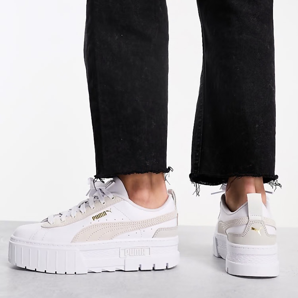 PUMA Mayze Leather Platform sneakers/shoes